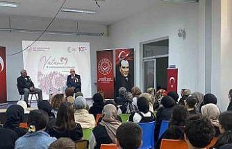 Gümüşhane’de Kıbrıs Gazileri öğrencilerle bir araya geldi