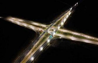 Ölümlü kazaların yaşandığı Pınarhisar-Lüleburgaz Kavşağı’nda aydınlatma çalışmaları tamamlandı