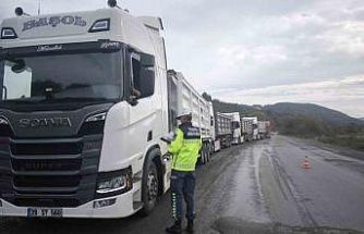 Alaplı’da jandarmadan branda denetimi