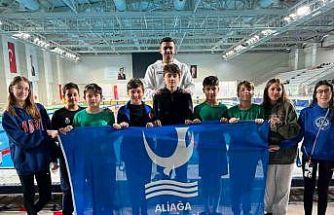 Aliağalı yüzücüler Türkiye finallerine kaldı