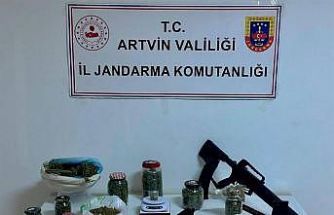 Artvin’de uyuşturucu operasyonu
