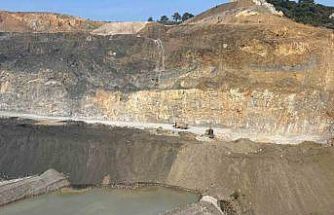 Atık suyu dereye boşaltan taş ocağına yasal işlem başlatıldı
