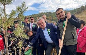 Bozüyük’te yeşil vatanın yeni fertleri toprakla buluştu