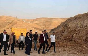 Cizre-Silopi yolunda çalışmalar hızla ilerliyor