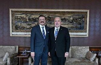 ÇTB heyetinden ABD pazarına açılımı konusunda bilgi alışverişi