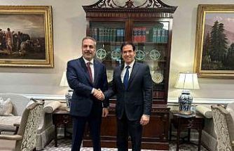 Dışişleri Bakanı Hakan Fidan, ABD’li mevkidaşı Rubio ile bir araya geldi