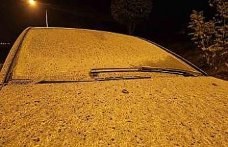 Elazığ’da toz taşınımı yağışla birleşti, adeta çamur yağdı