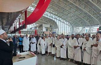 Erzincan’dan 193 umreci dualarla uğurlandı