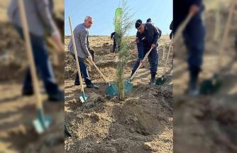 Fidanlar toprakla buluştu