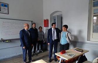 Kaymakam Evilece’den okul ziyaretleri