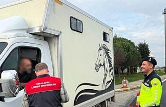Kırklareli’nde canlı hayvan ve hayvansal ürünlerin nakillerine denetim