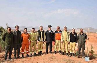 Kırşehir’de şehitler anısına 500 fidan toprakla buluştu