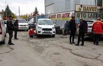 Kış lastiği uygulaması başladı: Lastikçilerde yoğunluk arttı