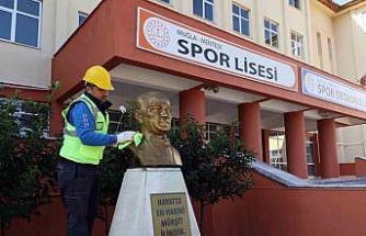 Muğla Büyükşehir’den okullara ara tatil bakımı