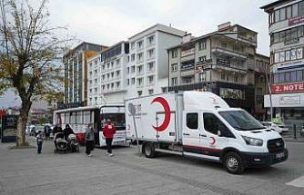 Muş’ta kan bağışına ilgi düşük kaldı
