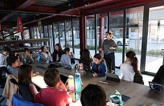 Nilüfer’de çocuklar animasyonun temellerini öğrendi