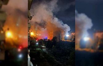 Osmaniye’de ev yangını