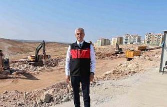 Şahinbey Belediyesi’nin 10 bin sosyal konut projesinde ilk etabı hızla yükseliyor