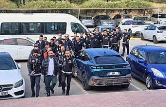 Suç örgütü operasyonunda 10 gözaltı