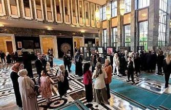TBMM’de Gazze konulu "Hilalin Işığında" sanat sergisi