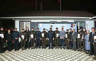 Tekirdağ’da başarılı bekçilere teşekkür belgesi verildi