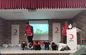 Tepebaşı Kızılay’dan engelli öğrencilere yönelik afet farkındalık seminerleri