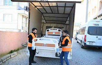 2025 yılında ihtiyaç sahiplerine kırtasiyeden hasta yatağına kadar sosyal yardım