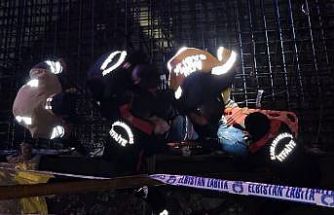 6 metrelik çukura düşen şahıs itfaiye ekiplerince kurtarıldı