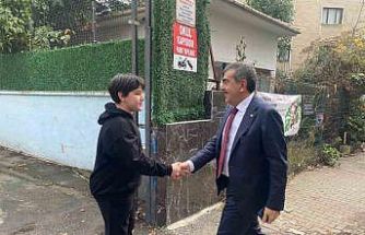 8’inci sınıf öğrencisinin davetine Bakan Tekin’den sürpriz ziyaret