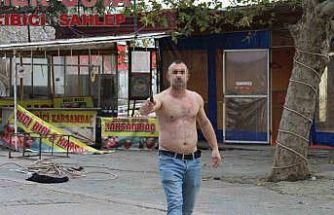 Adana’da gergin yıkım: Dükkanlar yakıldı, bir kişi kendine zarar verdi