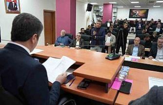 Adıyaman Belediyesi Aralık ayı meclis toplantısı yapıldı