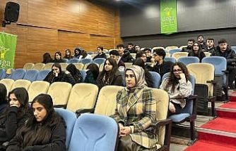 Adıyaman Doğa Koleji mezunlarından öğrencilere yol gösterici söyleşi