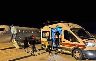 Ağrı’da 2 yaşındaki bebek ambulans uçakla İstanbul’a sevk edildi