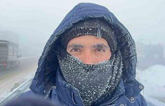 Ağrı’da Sibirya soğukları hayatı durma noktasına getirdi