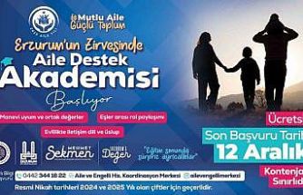Aile destek akademisi başlıyor