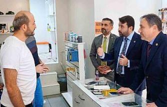 AK Parti heyeti Safranbolu’da esnafların taleplerini dinledi