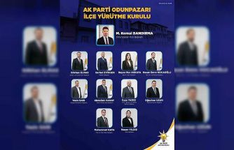 AK Parti Odunpazarı İlçe Yürütme Kurulu belli oldu