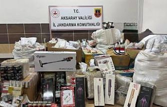 Aksaray jandarmasından kaçakçılara darbe