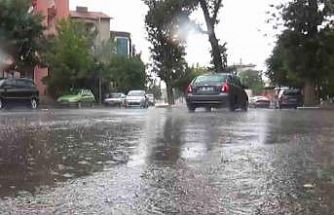 Aksaray’da yağmur etkili oluyor