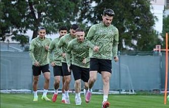 Alanyaspor, Fatih Karagümrük maçı hazırlıklarına başladı