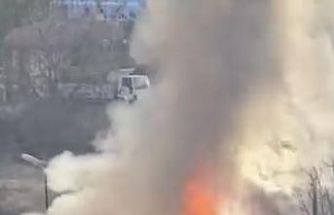 Alevlere teslim olan kulübe küle döndü