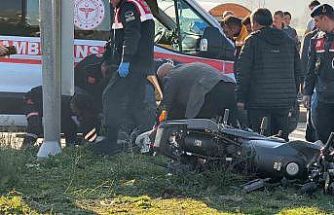 Ambulans şoförü kazada hayatını kaybetti