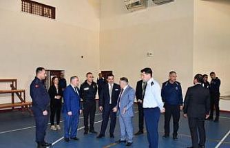 Anamur Ceza İnfaz Kurumlarında üretim, rehabilitasyon ve sosyal yaşam yerinde incelendi