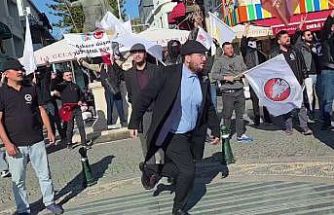 Antalya’da muhalif görüşlü gruplar arasında tartışma