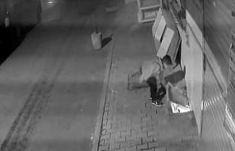 Arnavutköy’de küçük çocuğun tehlikeli oyunu kamerada