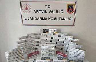 Artvin’de jandarmadan kaçakçılığa darbe