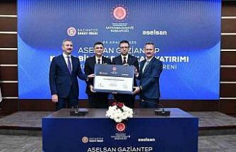 Aselsan Gaziantep Kayar Bilezik Fabrikası İçin Ortaklık İmza Töreni Gerçekleştirildi