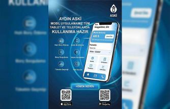 ASKİ Mobil Uygulaması Aydınlıların hizmetinde