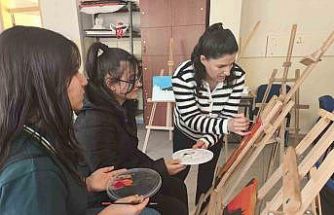 Atık ahşaplar sanata dönüşüyor