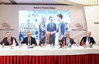 ATO’da ‘Mesleki Eğitimde Ankara Modeli’ için 5 kurumdan güç birliği
